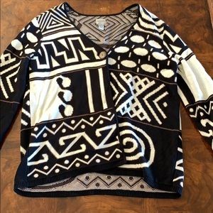 Chico’s multi color sweater